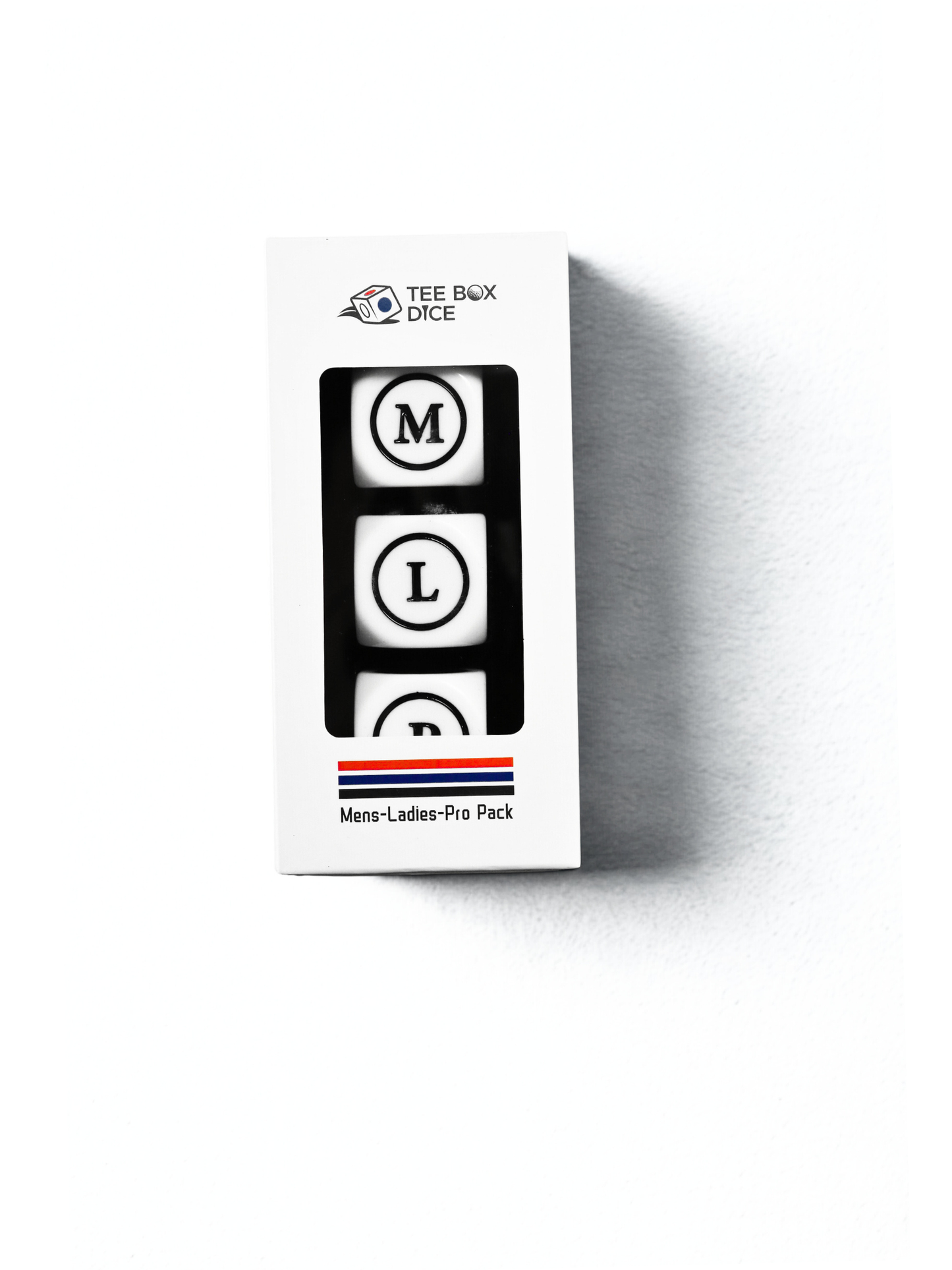 Tee Box Dice 3 Pack Dice Set